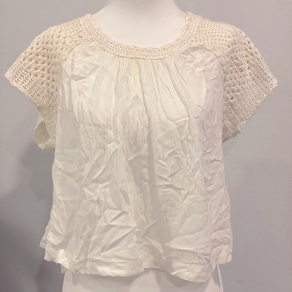 NWOT Rip Curl Alana Crochet Crop - Picture 3 of 4